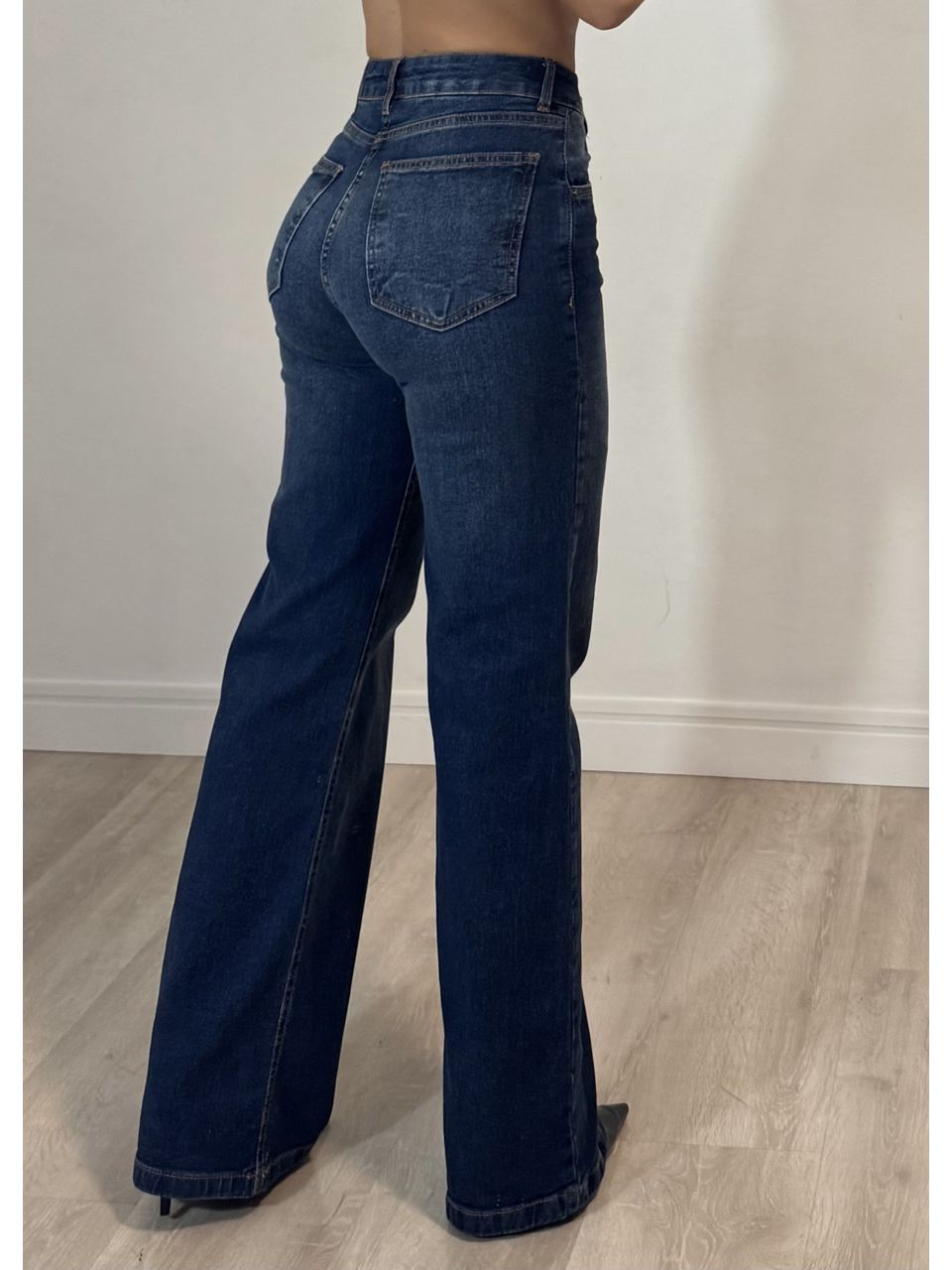 Calça Jeans Wide leg Ceci