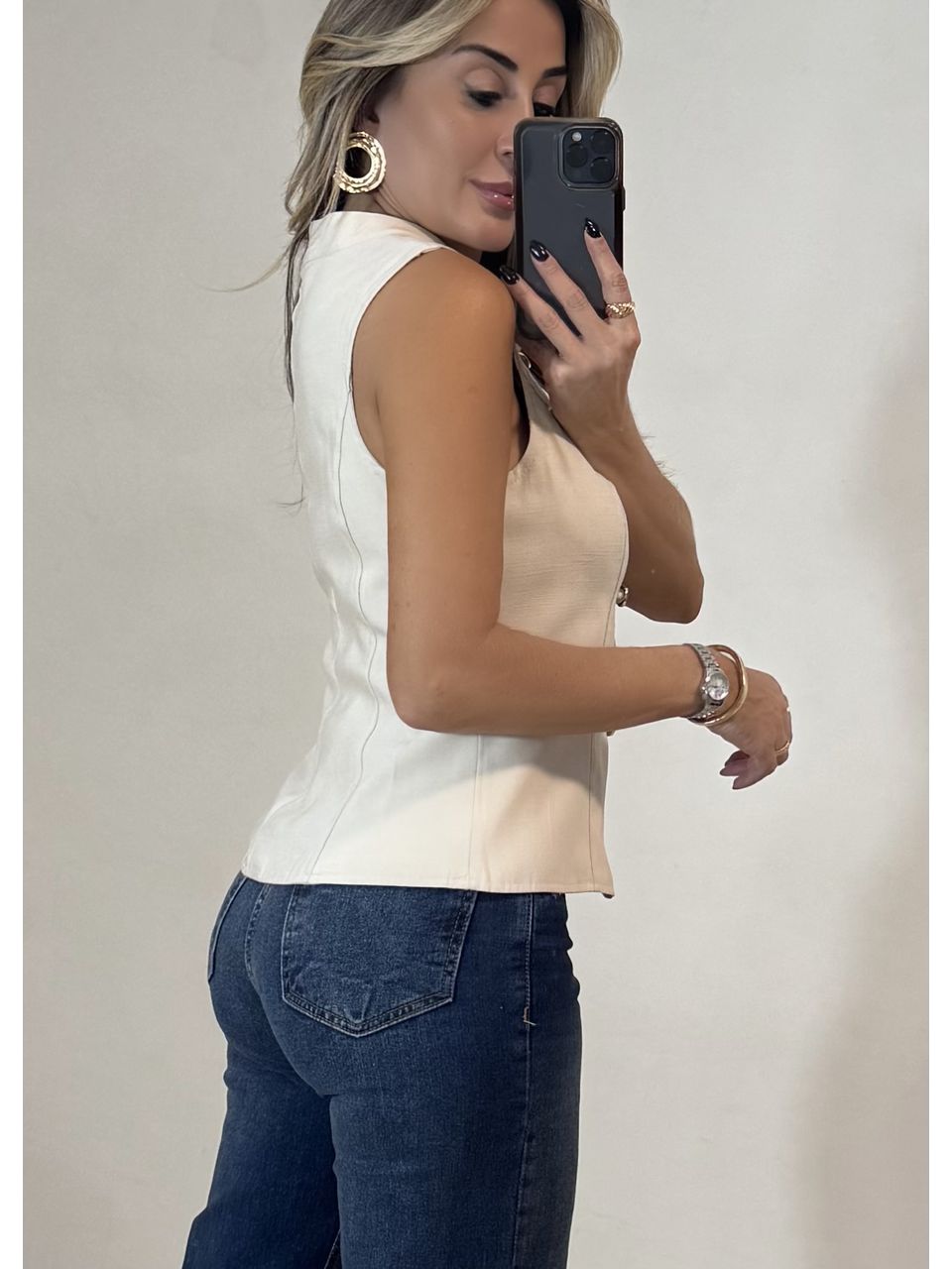 Blusa Transpassada Antônia