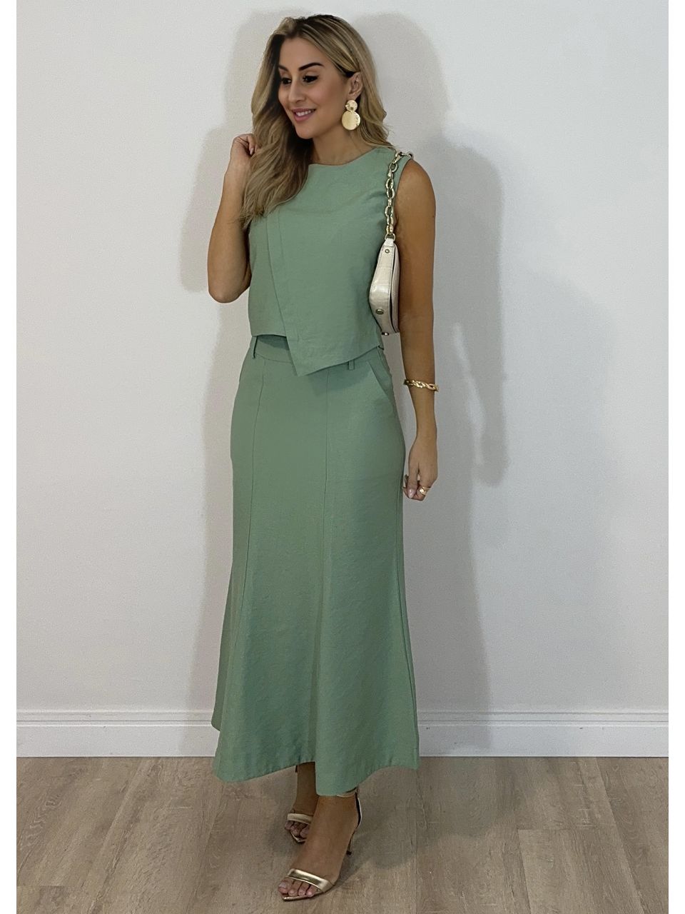 Conjunto Saia Heloísa