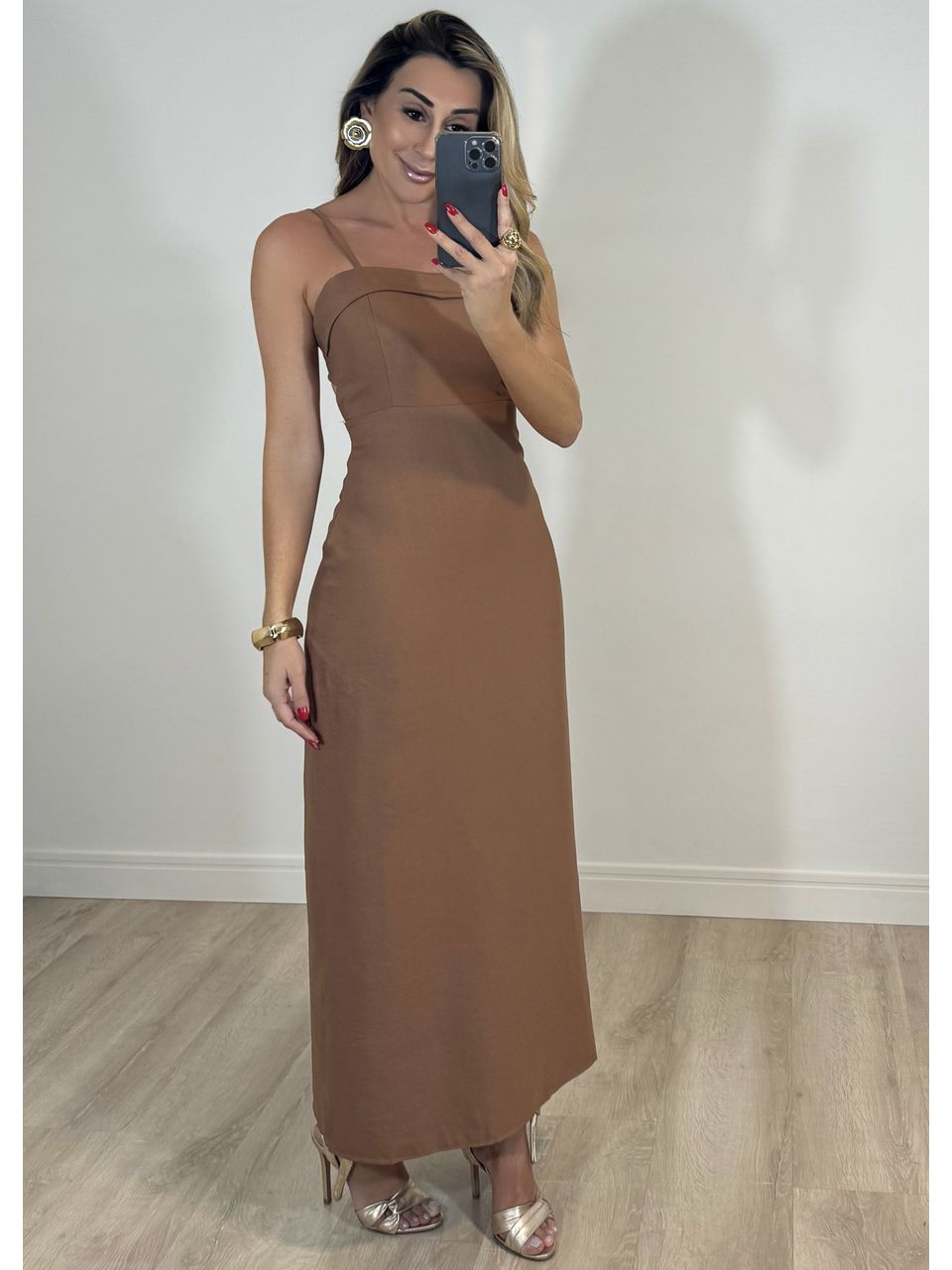 Vestido Midi Alethéia - 2219 - MADONNA BASIC