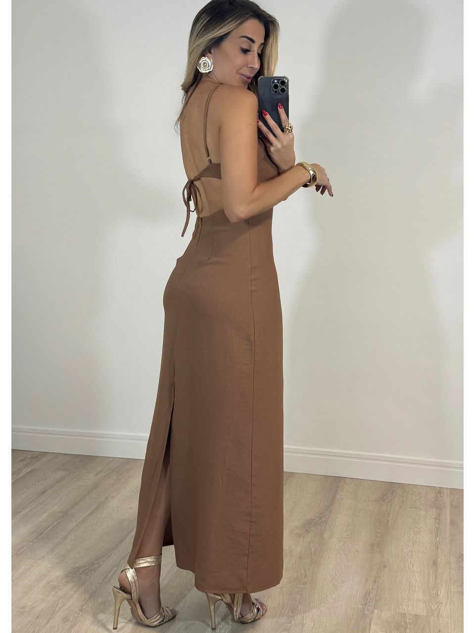 Vestido Midi Alethéia 