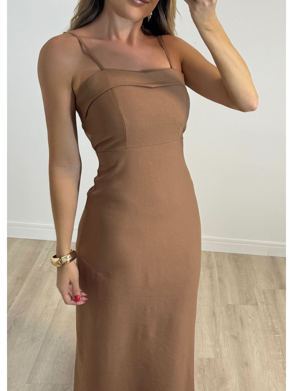 Vestido Midi Alethéia 