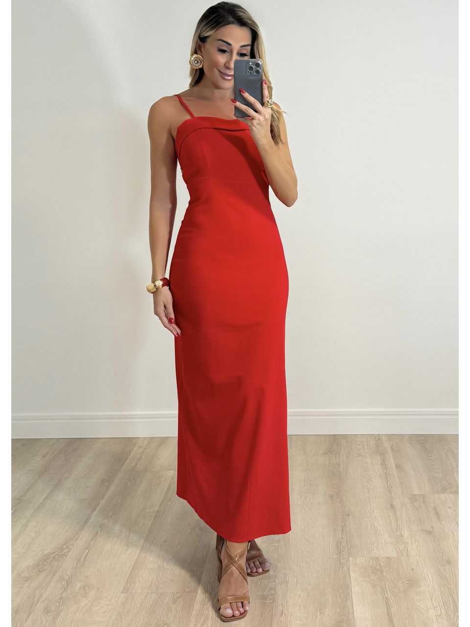 Vestido Midi Alethéia 