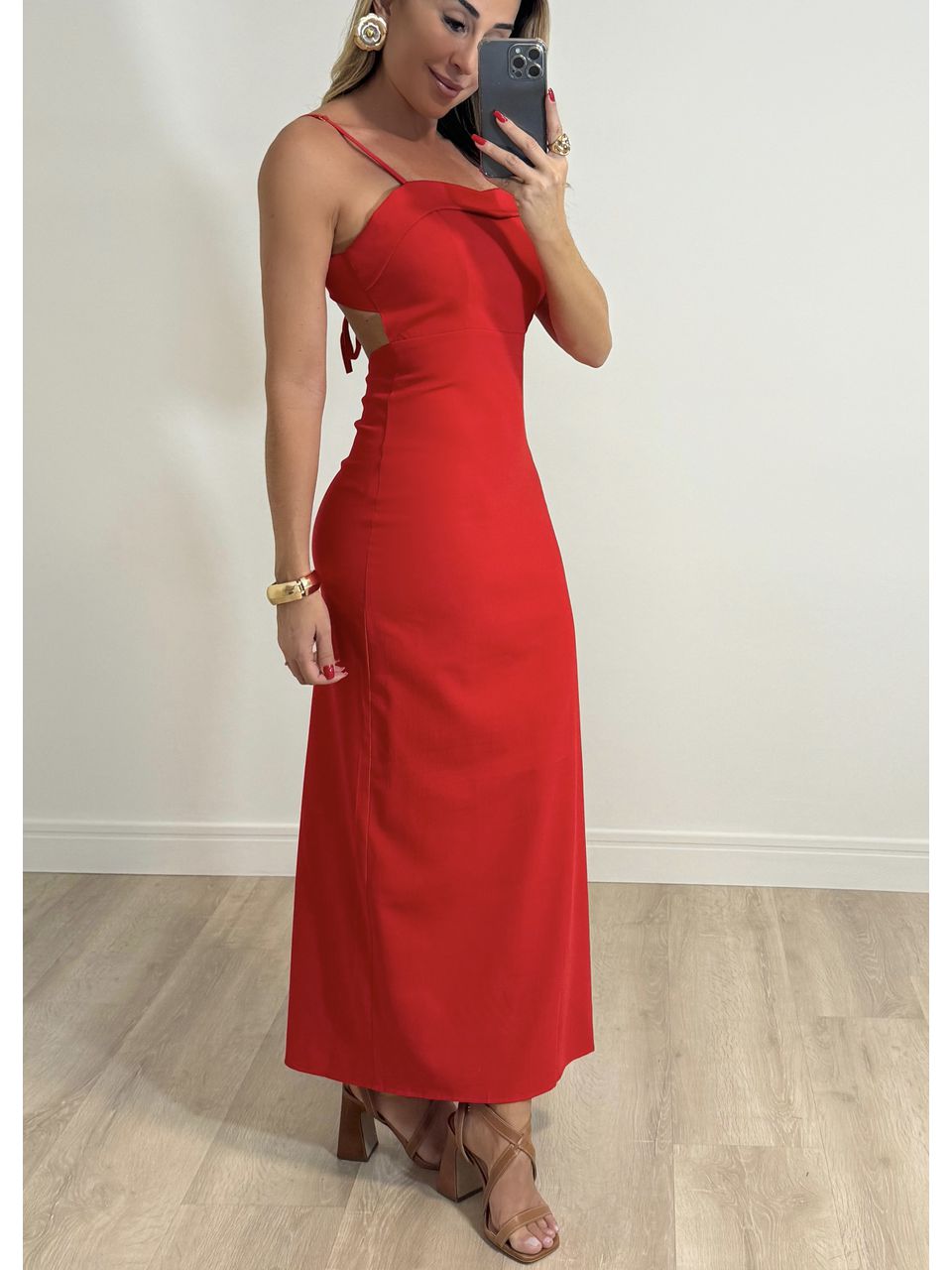 Vestido Midi Alethéia 