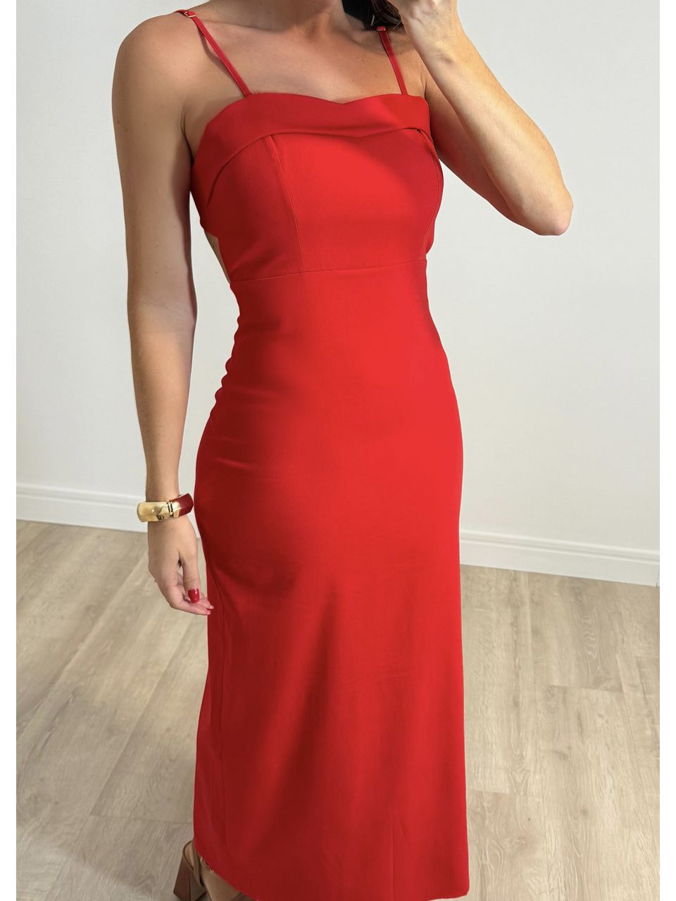 Vestido Midi Alethéia 