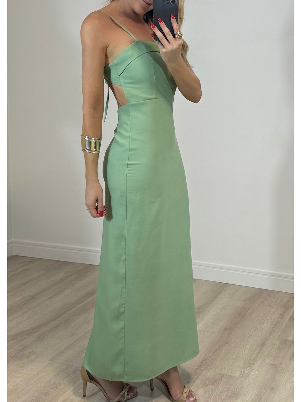 Vestido Midi Alethéia 