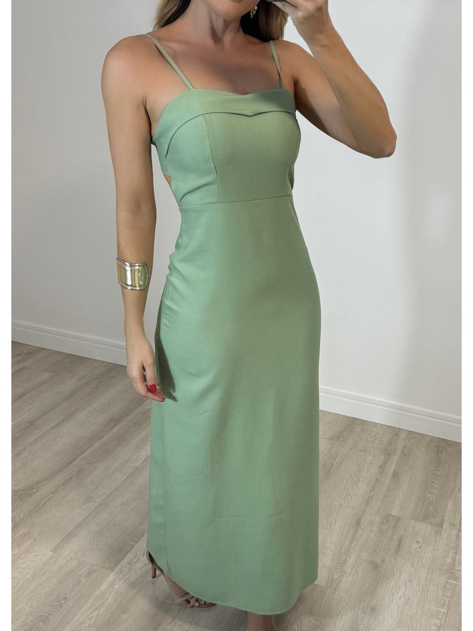 Vestido Midi Alethéia 