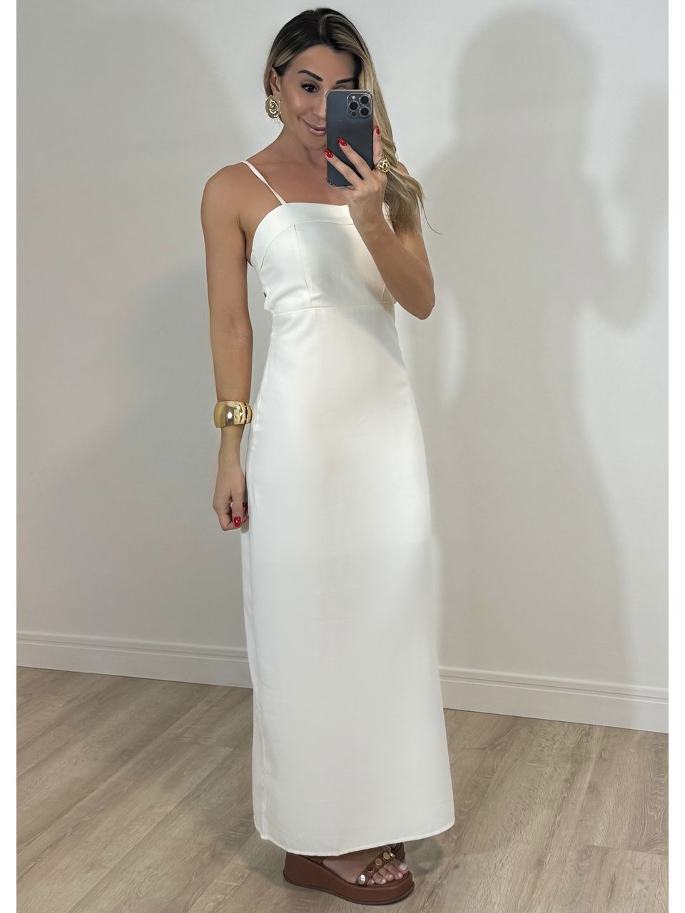 Vestido Midi Alethéia - 2220 - MADONNA BASIC