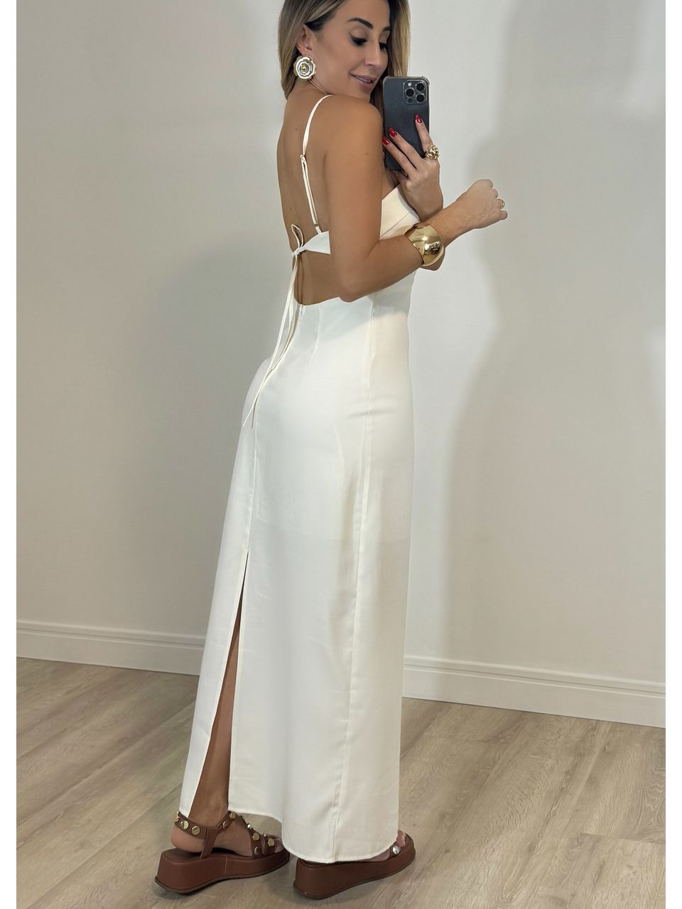 Vestido Midi Alethéia 