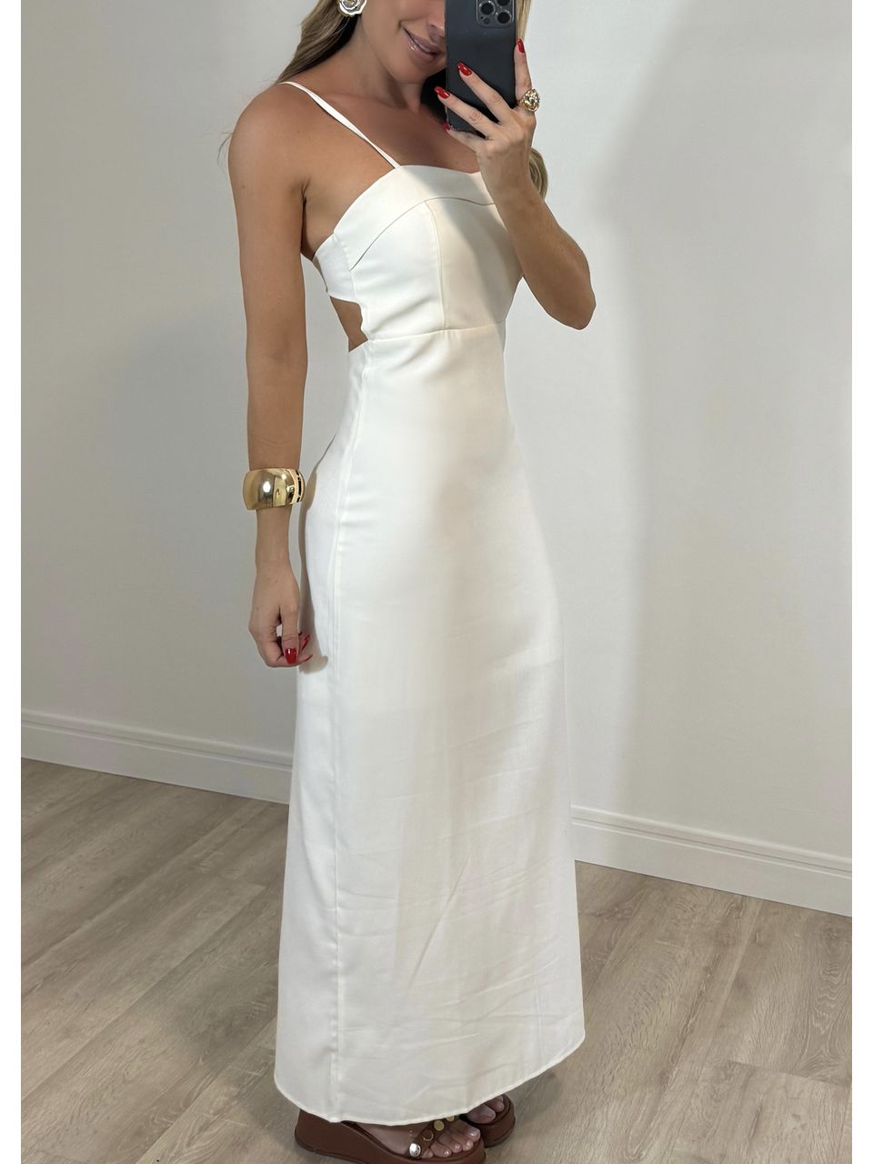 Vestido Midi Alethéia 