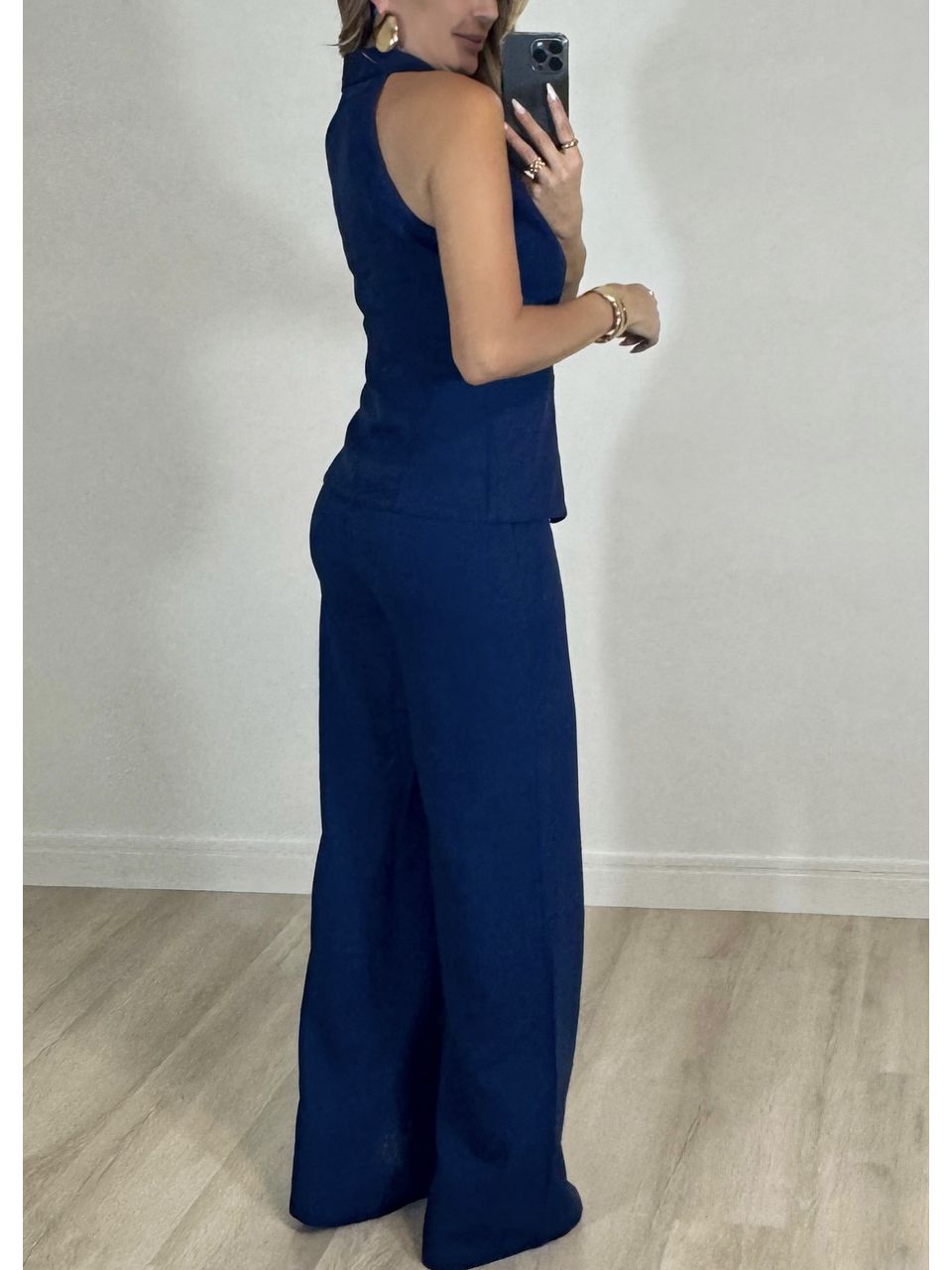 Conjunto Blusa Colete Aline 