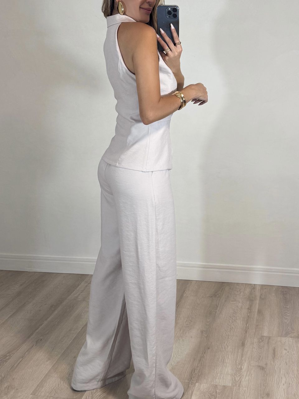 Conjunto Blusa Colete Aline
