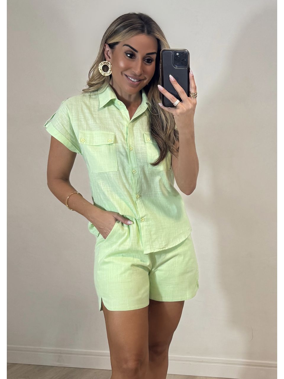 Conjunto Linho Bahamas