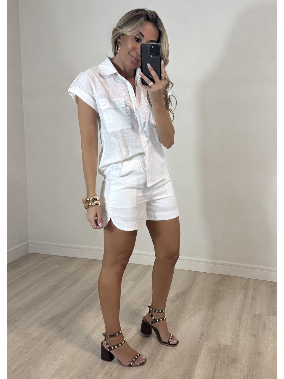 Conjunto Linho Bahamas 
