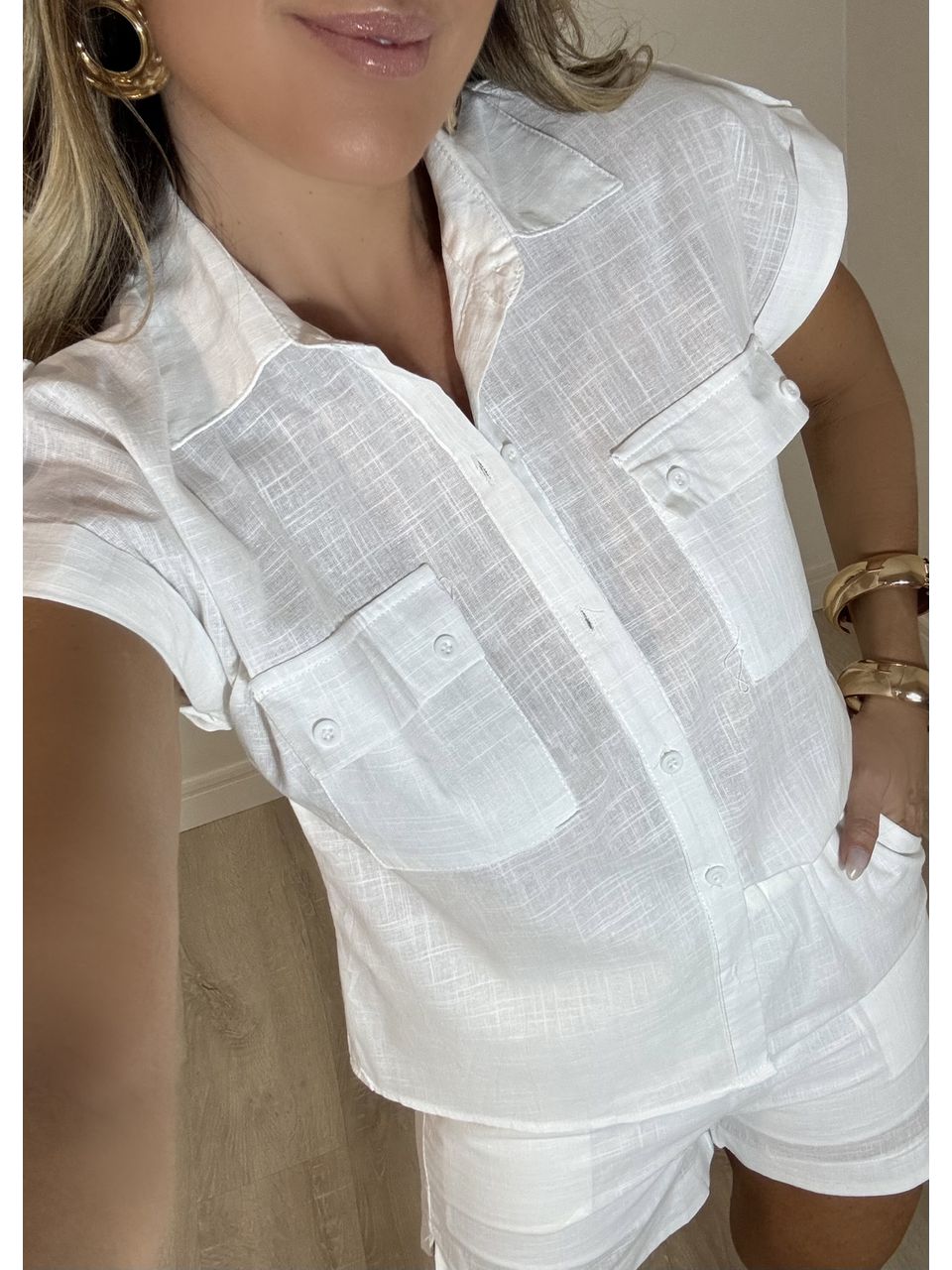 Conjunto Linho Bahamas 