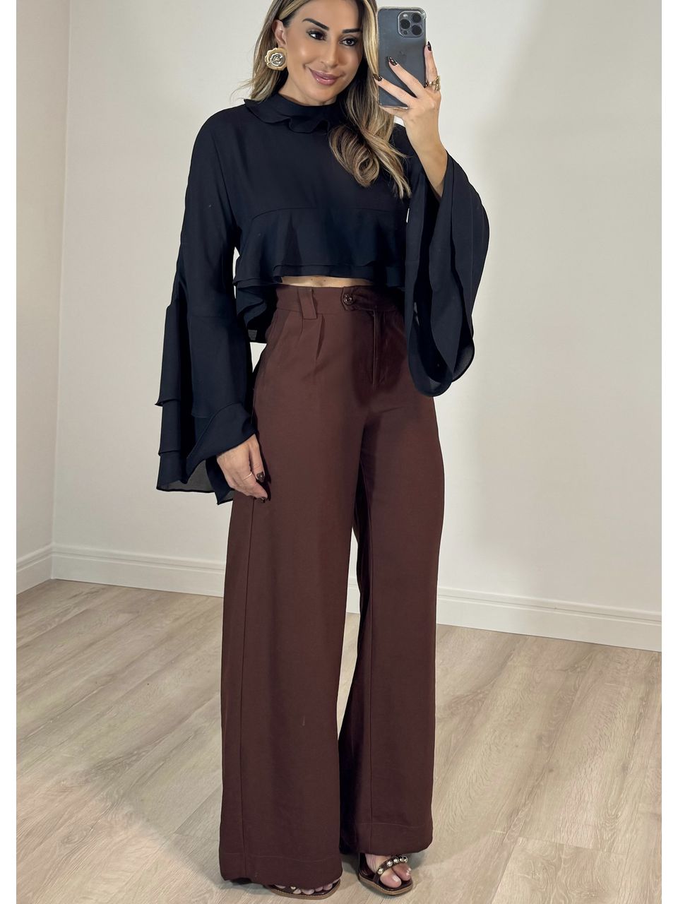 Calça Pantalona Lana - 2294 - MADONNA BASIC