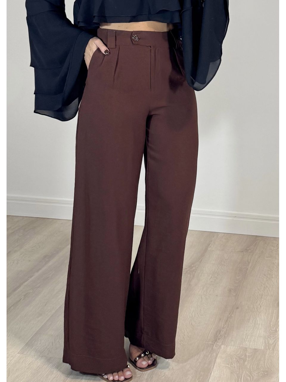 Calça Pantalona Lana