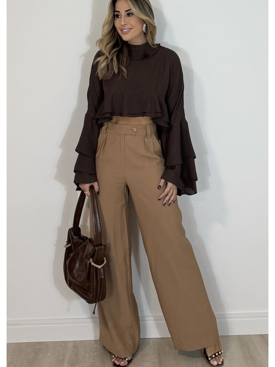 Calça Pantalona Lana - 2295 - MADONNA BASIC