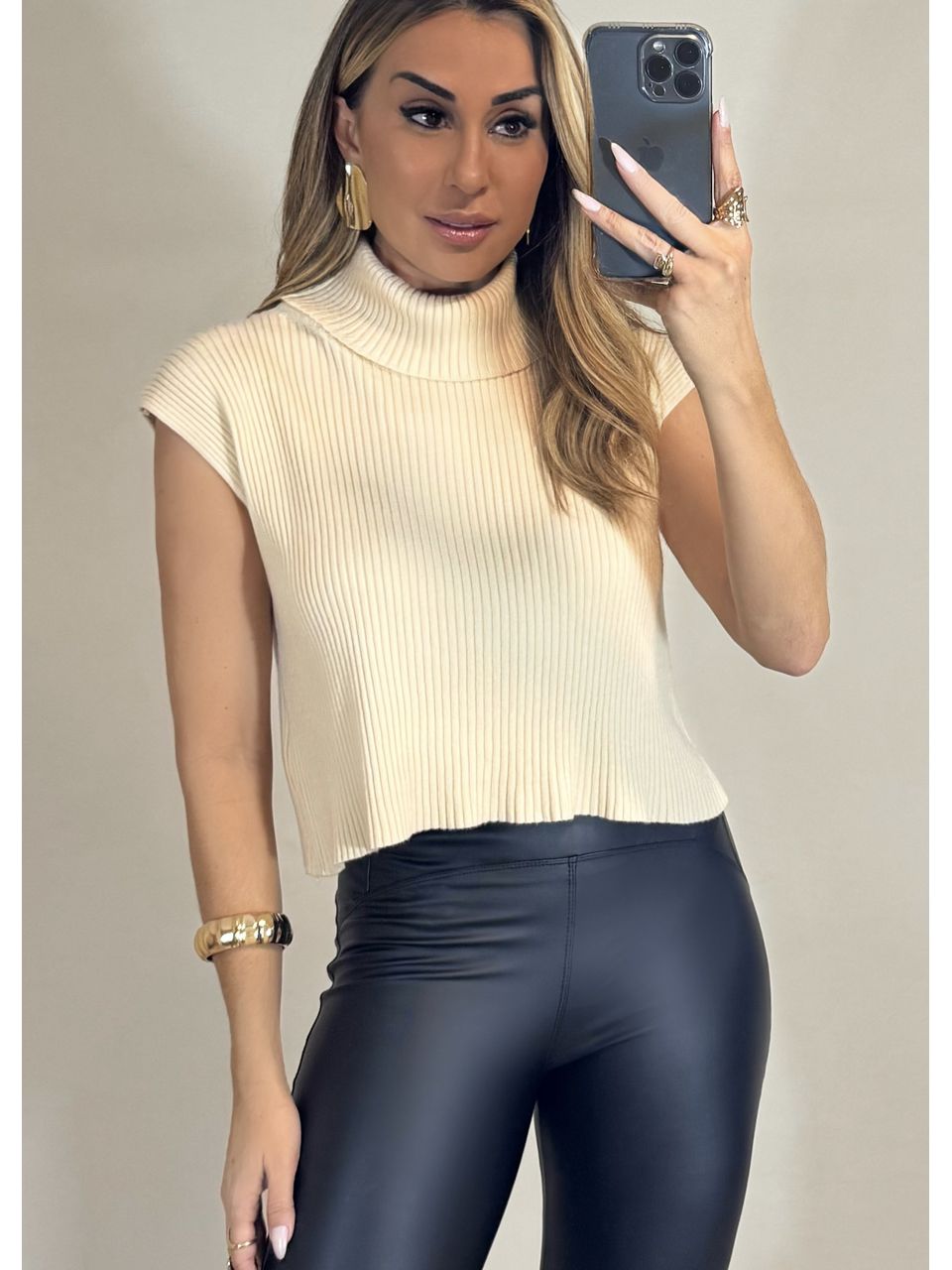 Blusa Tricot Milena - 2477 - MADONNA BASIC