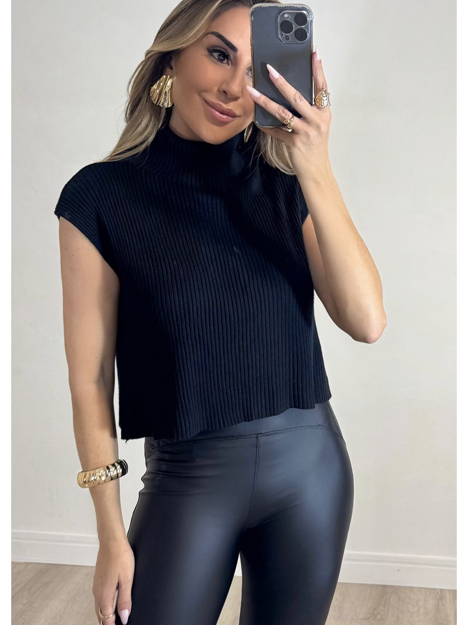 Blusa Tricot Milena - 2473 - MADONNA BASIC