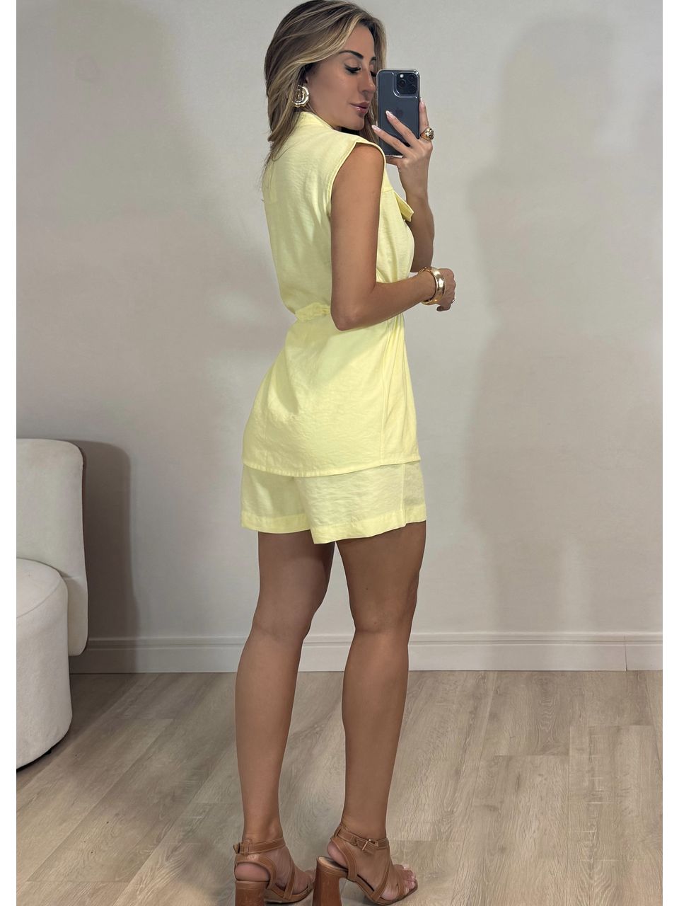 Conjunto Short com Colete