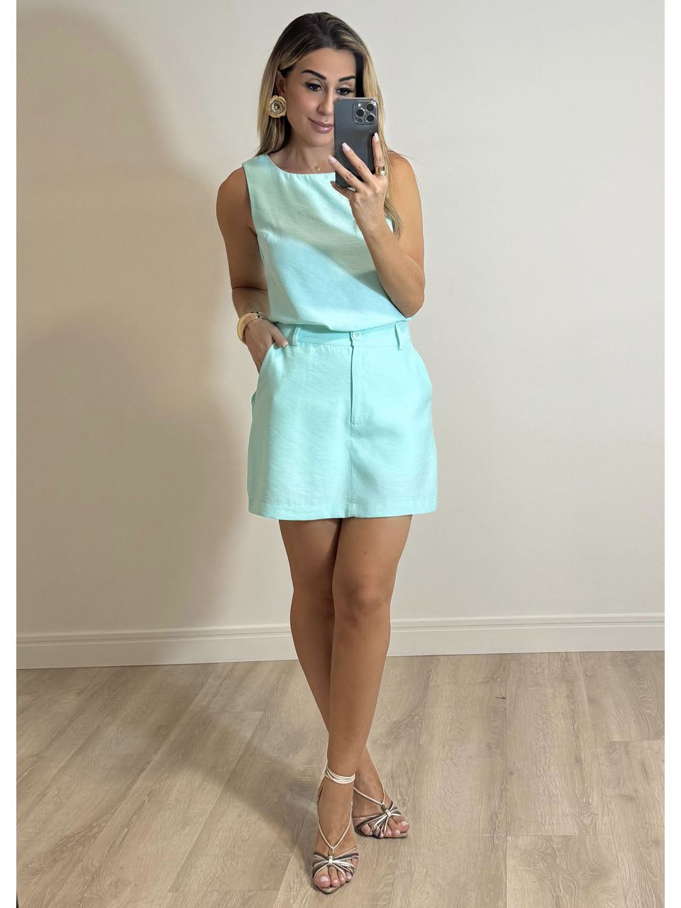 Conjunto Short Saia Salinas