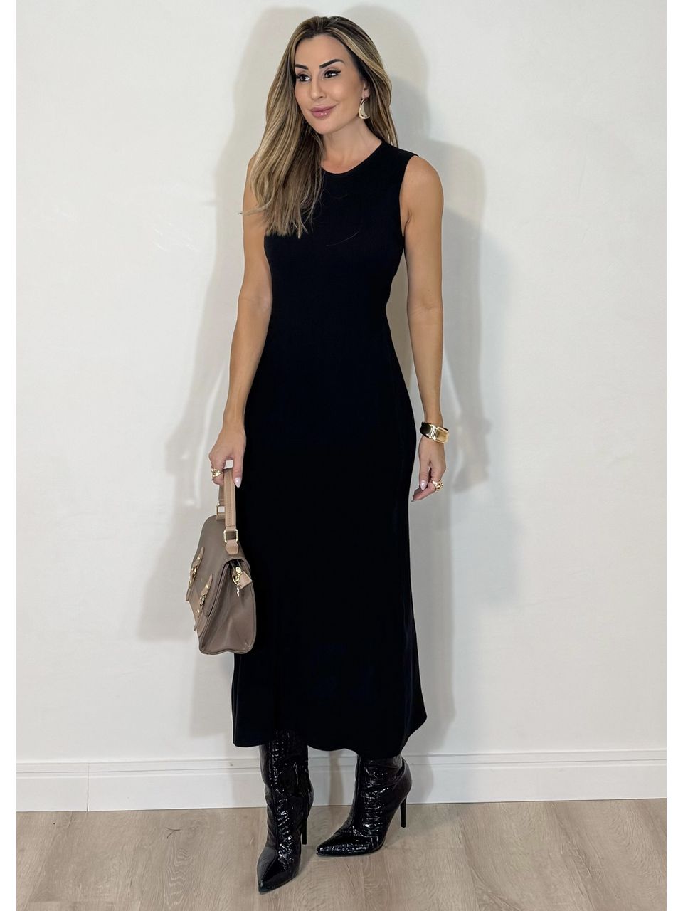 Vestido Modal Donatella - 2407 - MADONNA BASIC