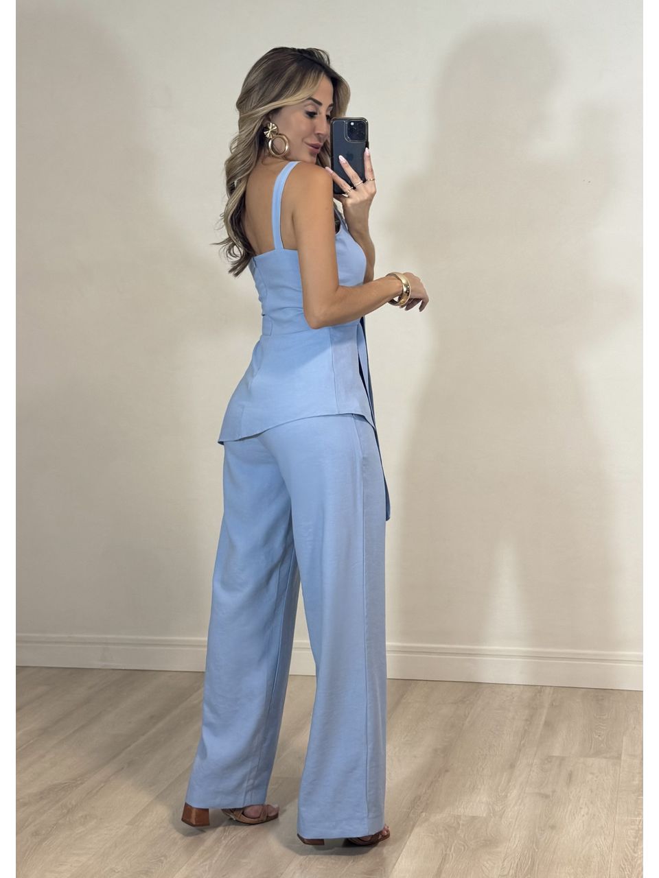 Conjunto Calça Escócia 