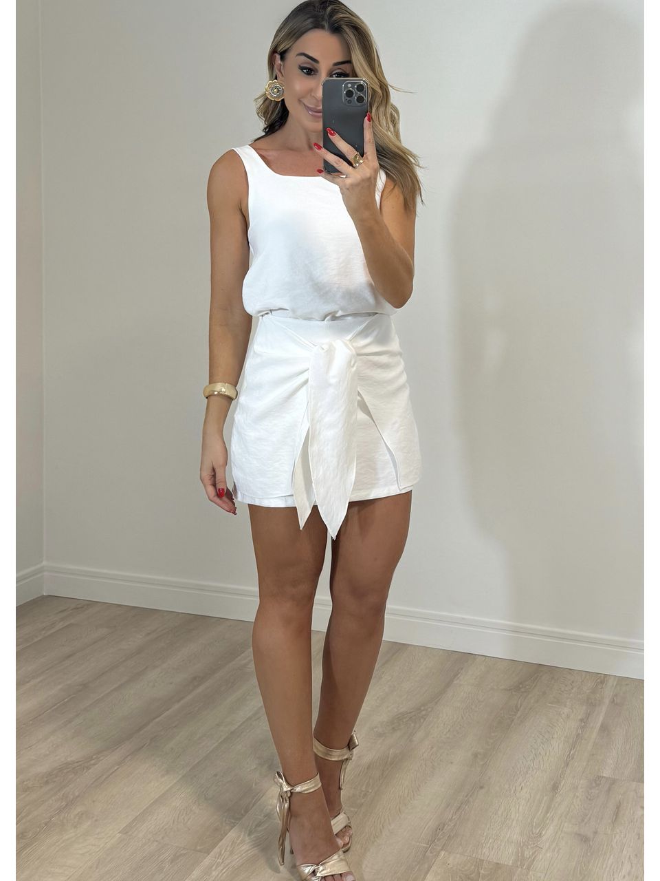 Conjunto Saia Helena