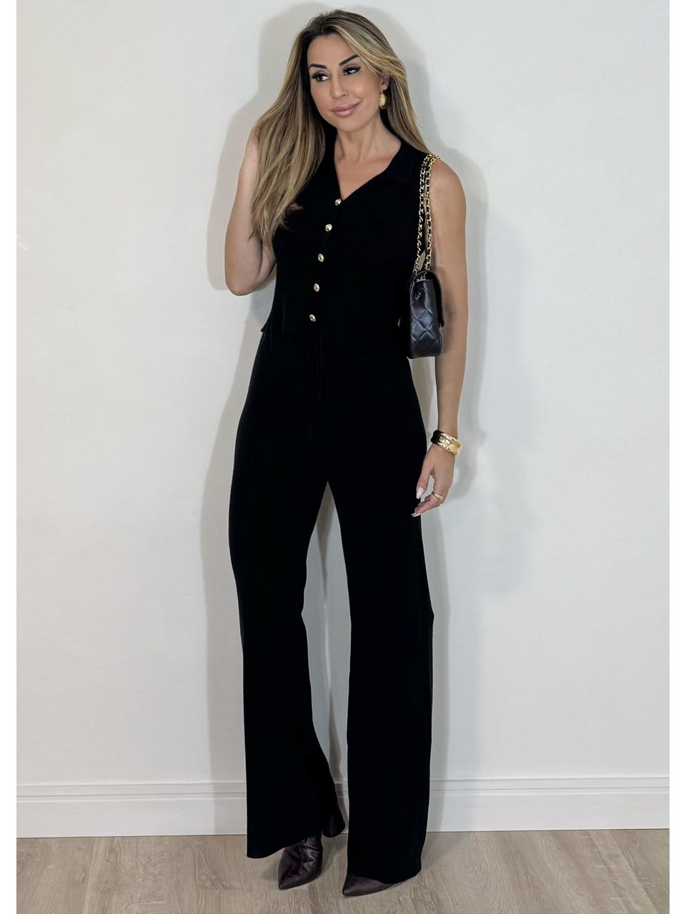 Conjunto Tricot Inglaterra - 2499 - MADONNA BASIC