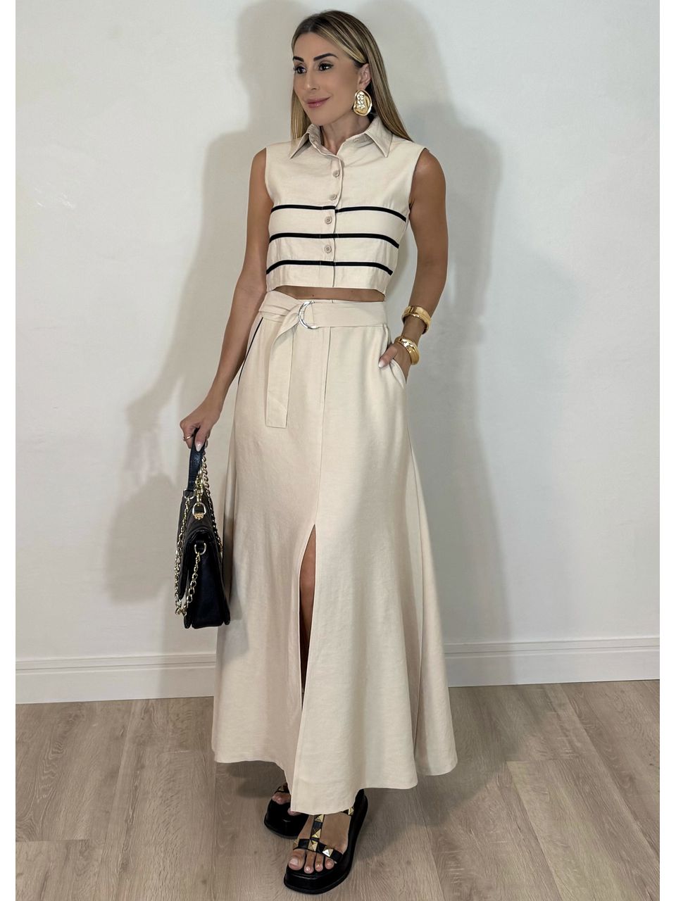Conjunto Saia Martina - 3812 - MADONNA BASIC