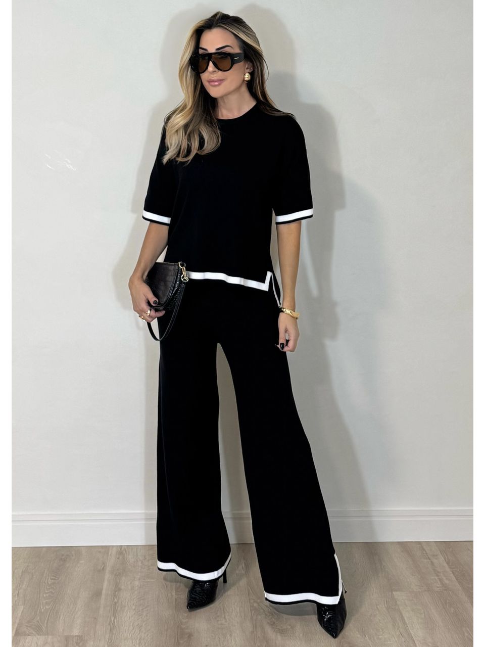 Conjunto Tricot Melissa - 2459 - MADONNA BASIC