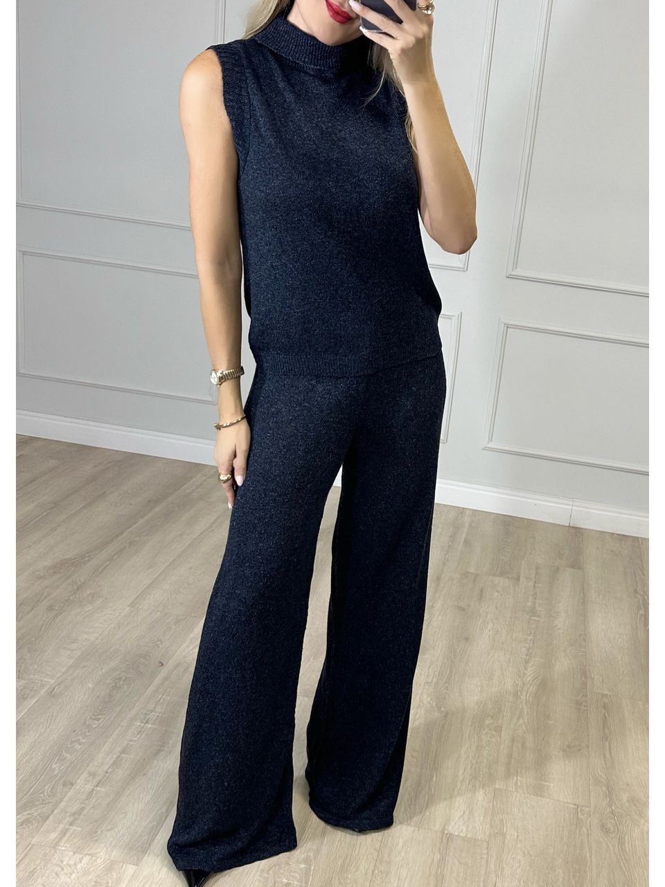 Conjunto Tricot Natália 
