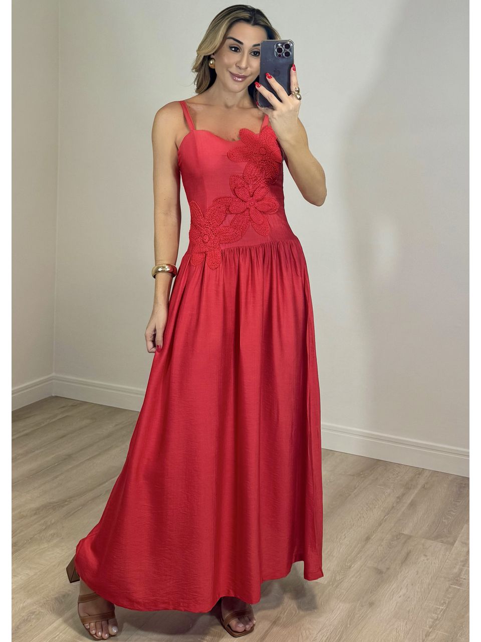 Vestido Flor Olivia - 2200 - MADONNA BASIC