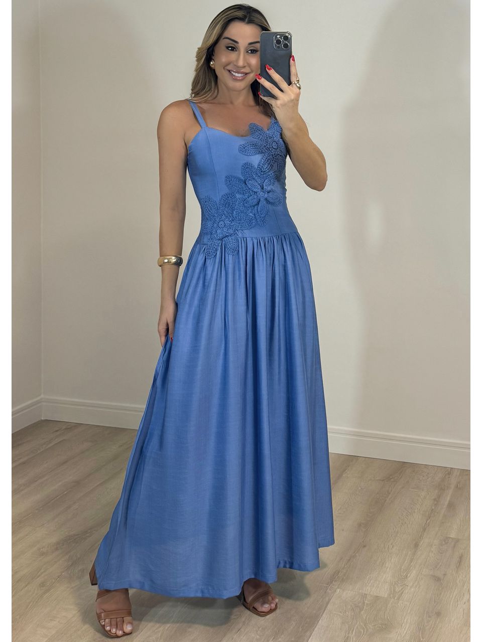 Vestido Flor Olivia - 2197 - MADONNA BASIC