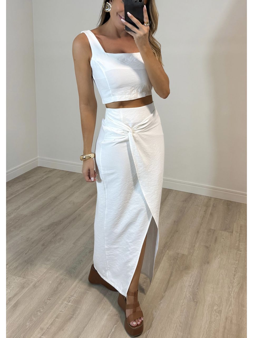 Conjunto Saia Patrícia