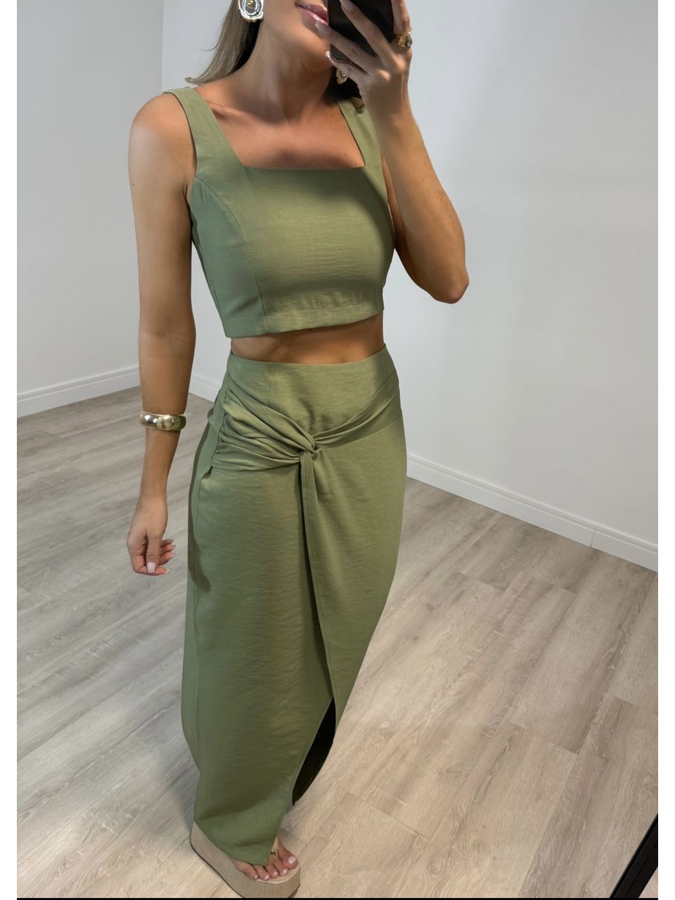 Conjunto Saia Patrícia