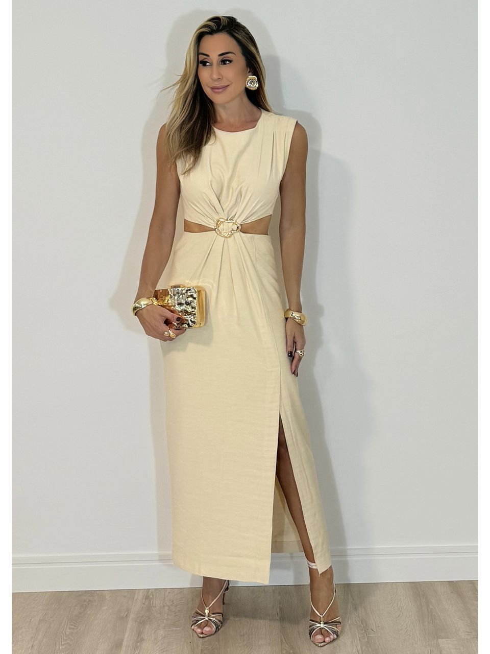 Vestido Midi Sabrina - 2156 - MADONNA BASIC