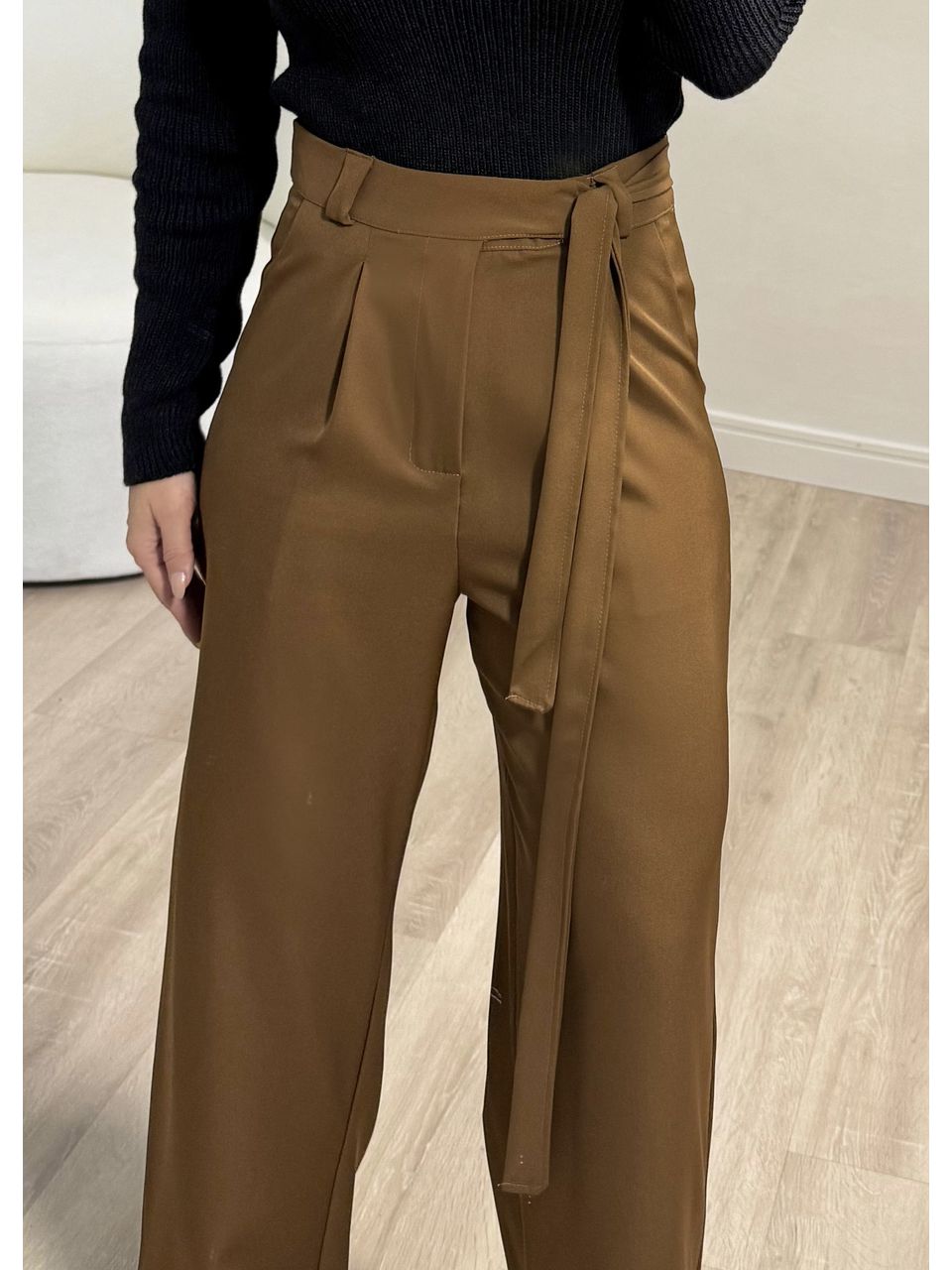 Calça Alfaiataria Com Amarração