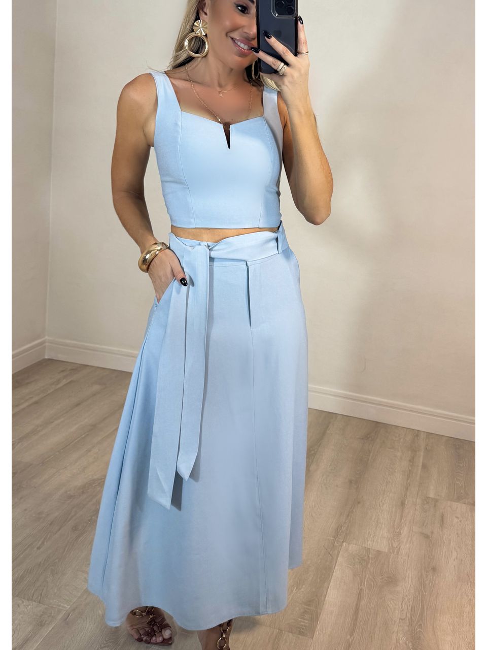 Conjunto Saia Búzios 