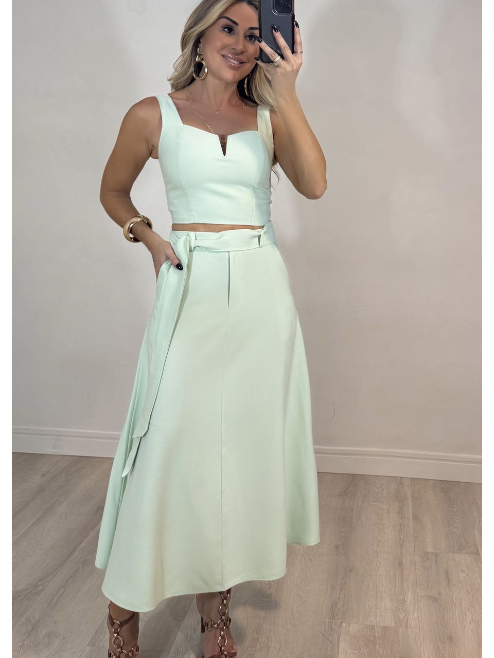 Conjunto Saia Búzios 