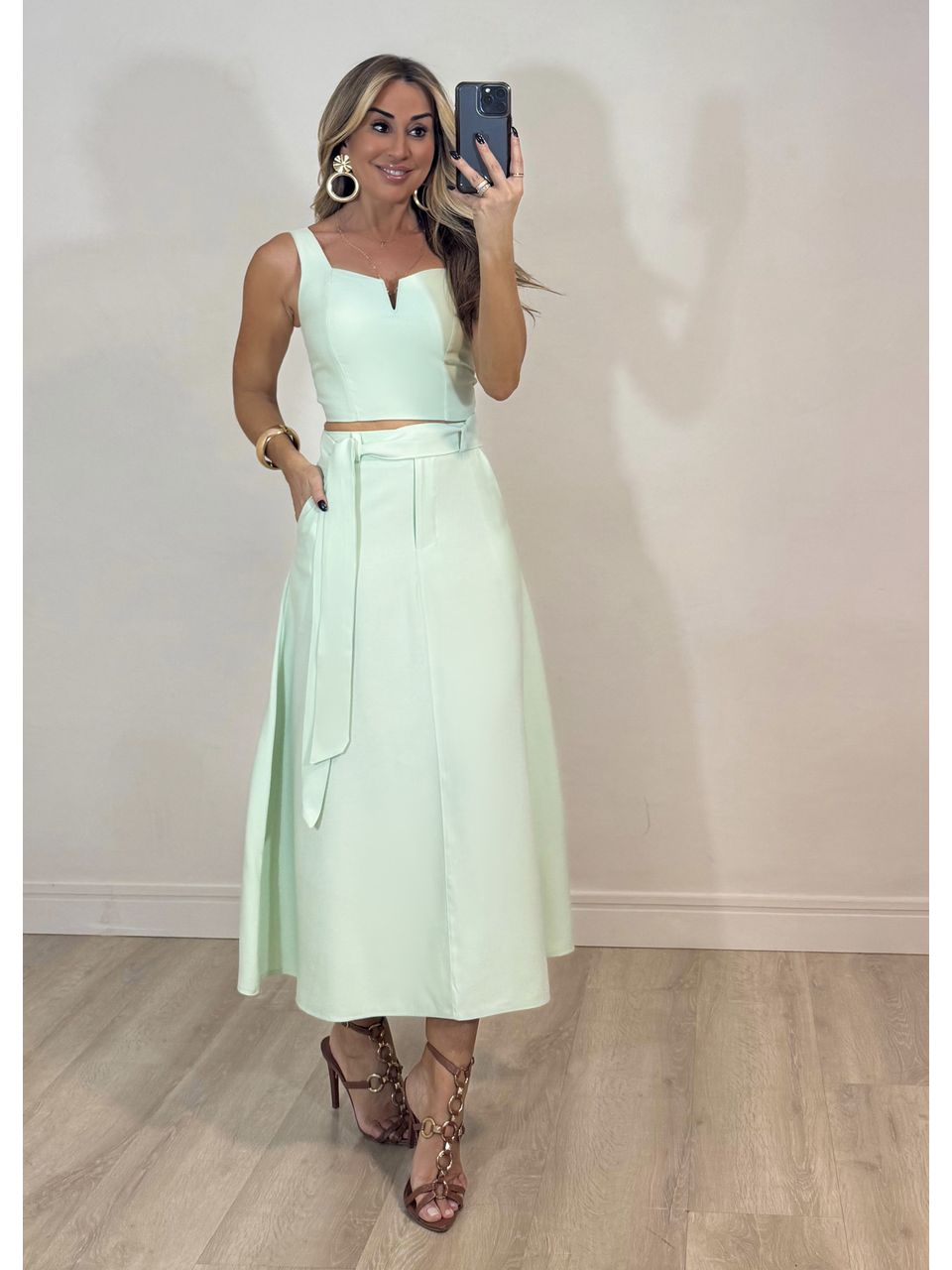 Conjunto Saia Búzios 