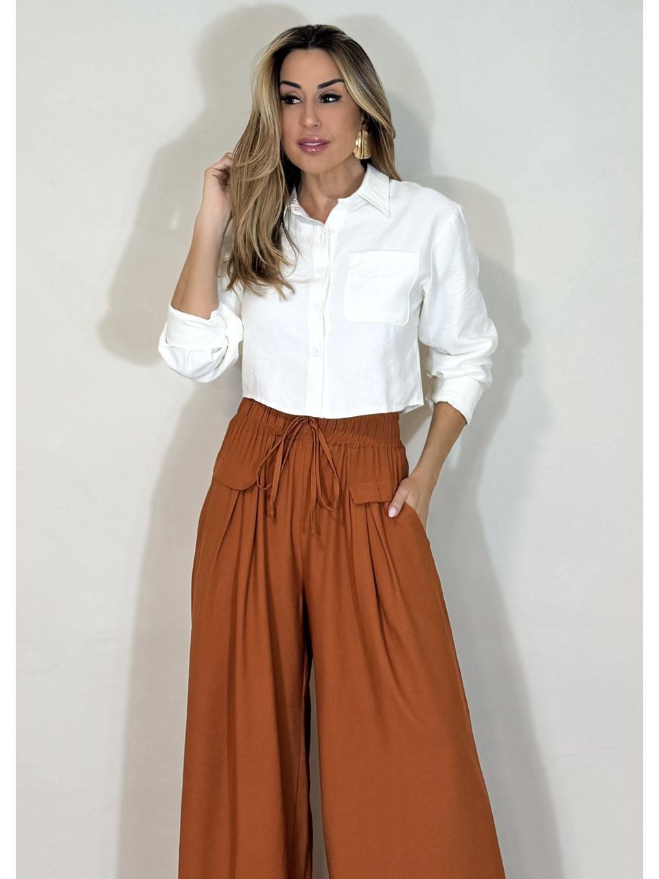  Camisa Curta Bella 