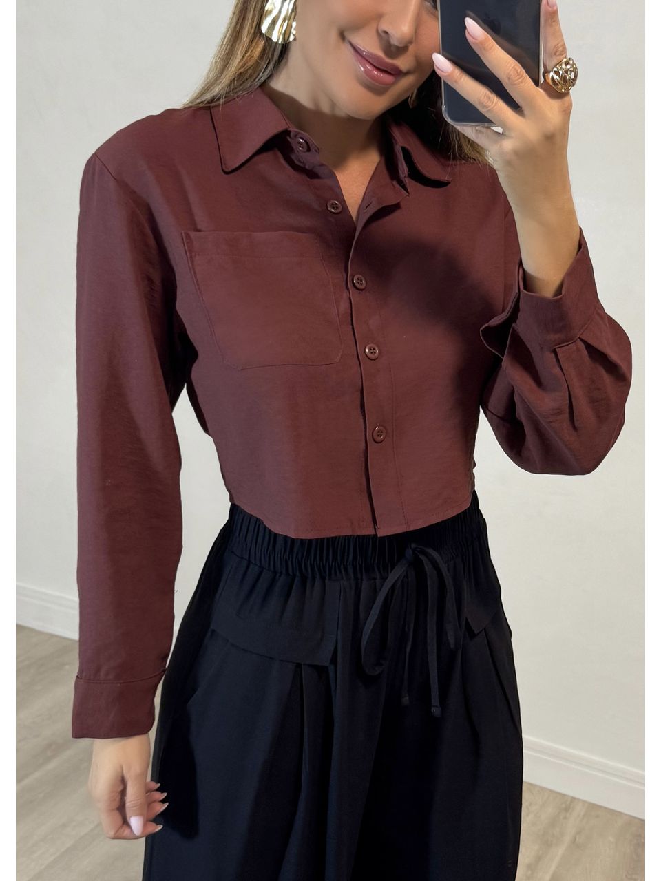 Camisa Curta Bella