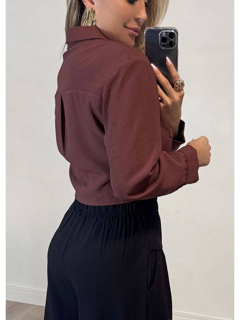 Camisa Curta Bella