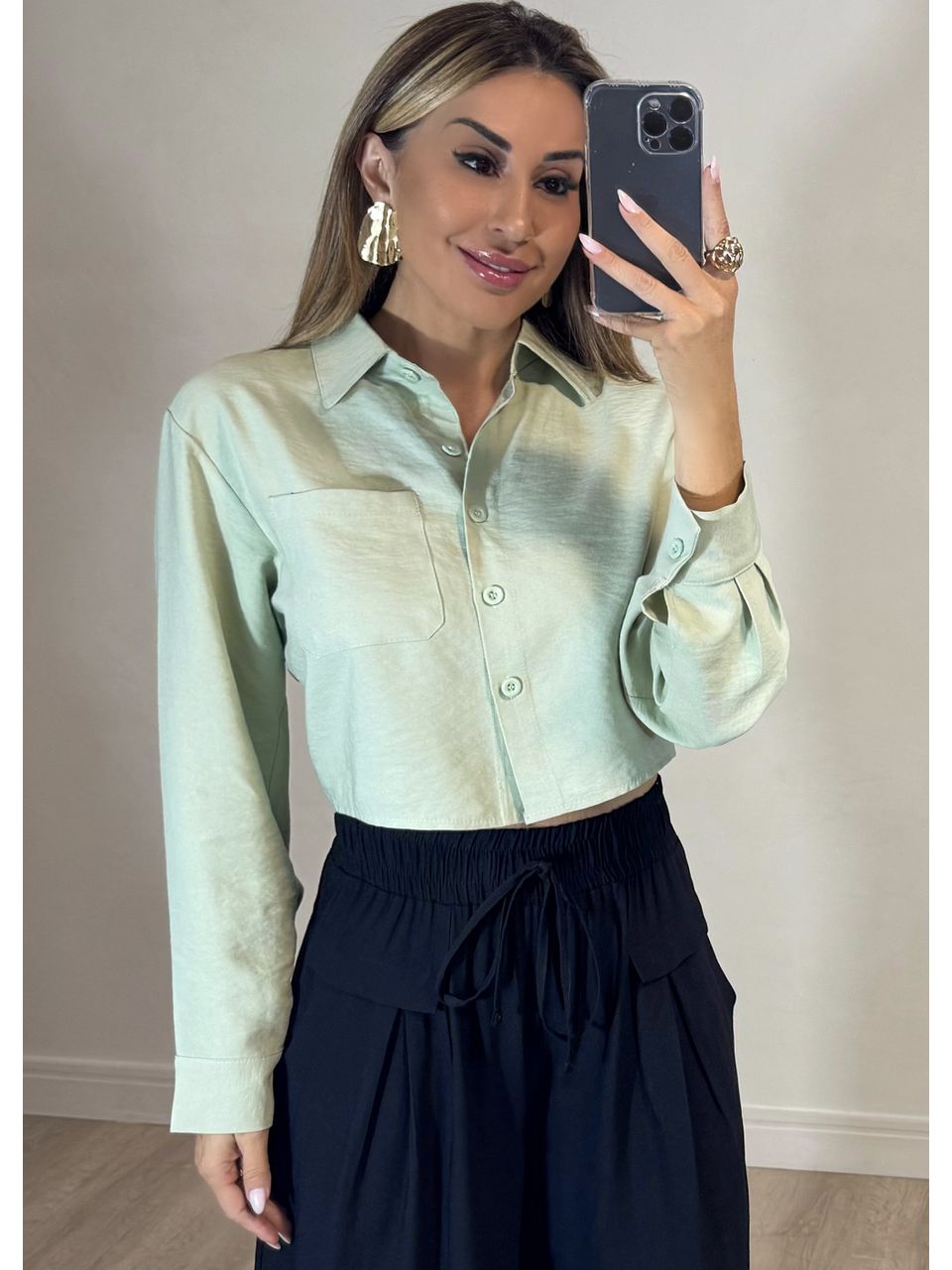  Camisa Curta Bella - 2532 - MADONNA BASIC