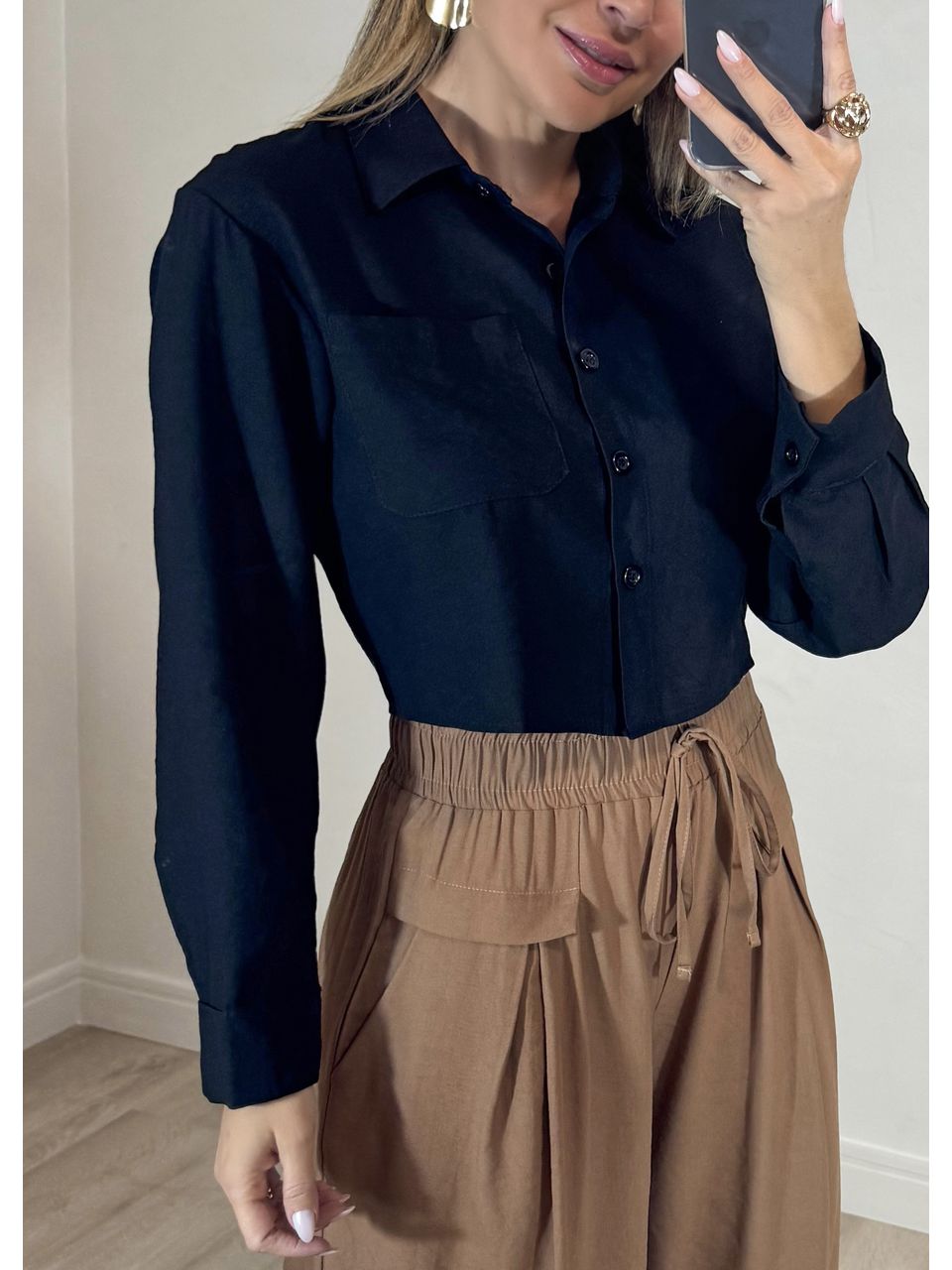 Camisa Curta Bella