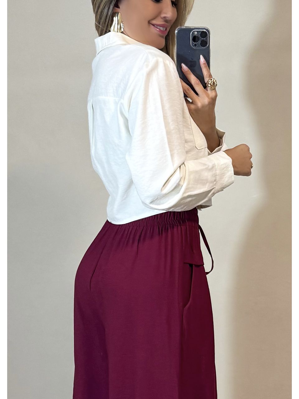  Camisa Curta Bella 