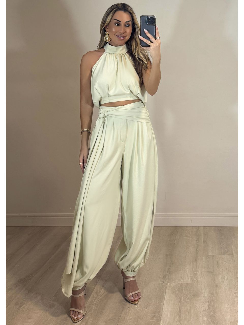 Conjunto com amarração Capadócia