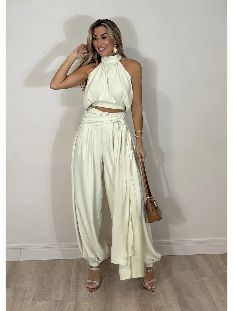 Conjunto com amarração Capadócia